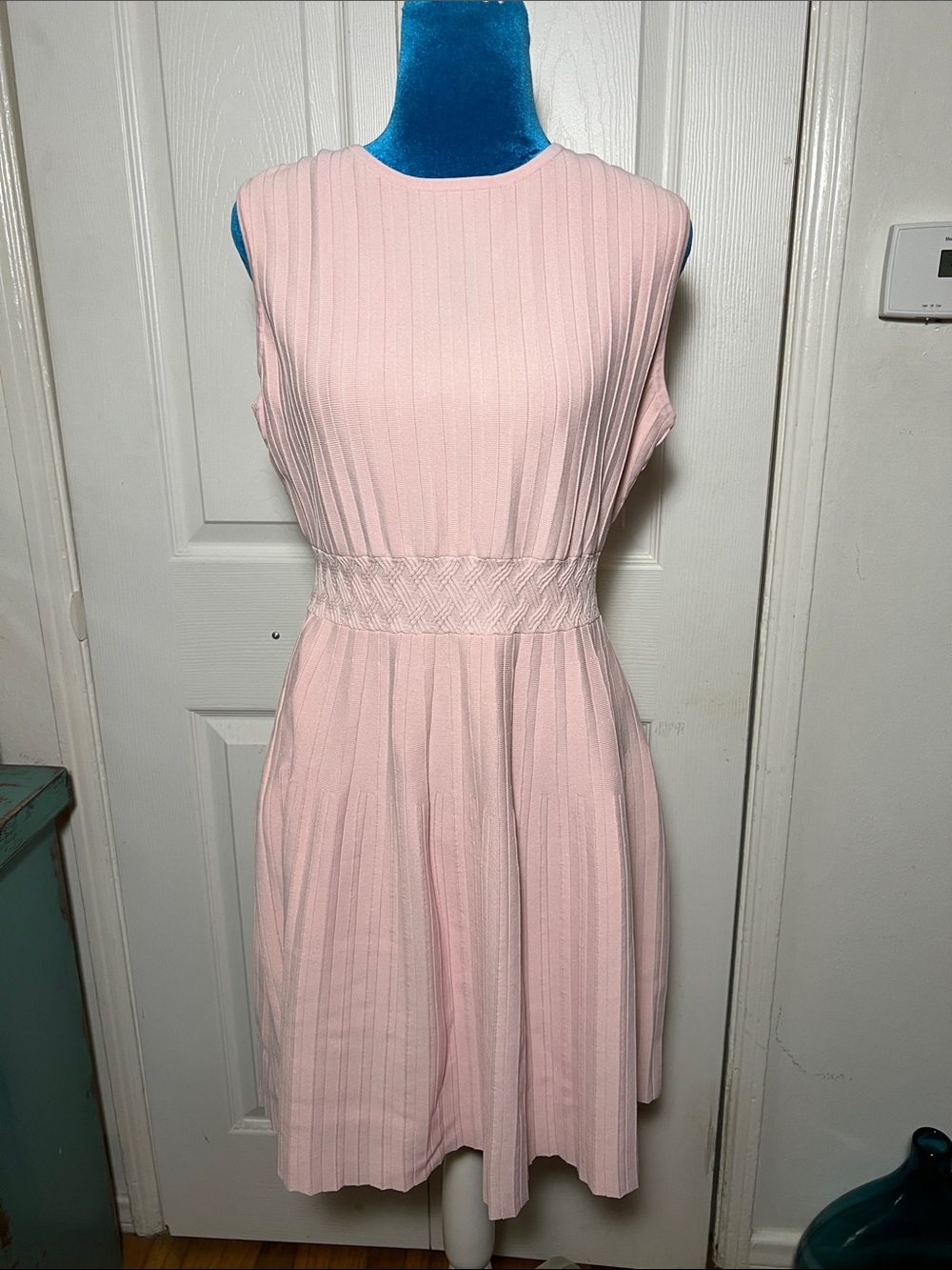 Ted Baker Pink Pleated Mini Dress 4 US 8